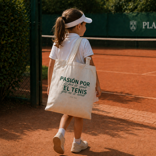 Pasión por el tenis Tote Bag