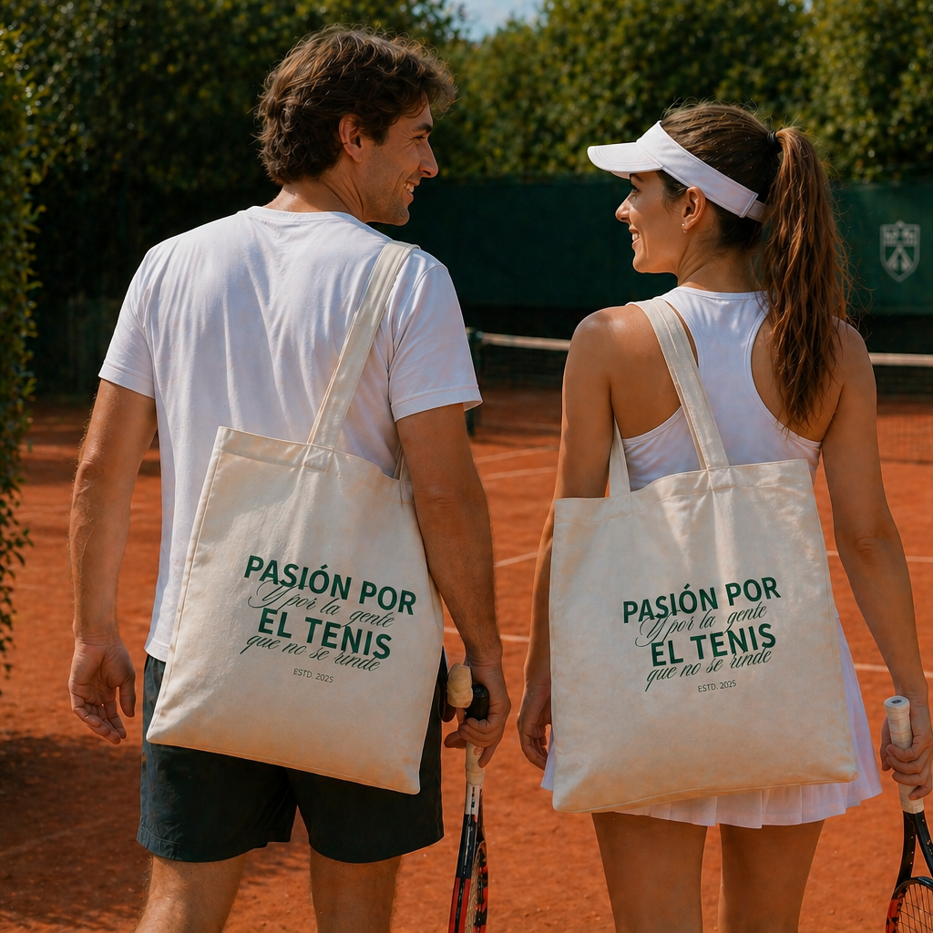 Pasión por el tenis Tote Bag